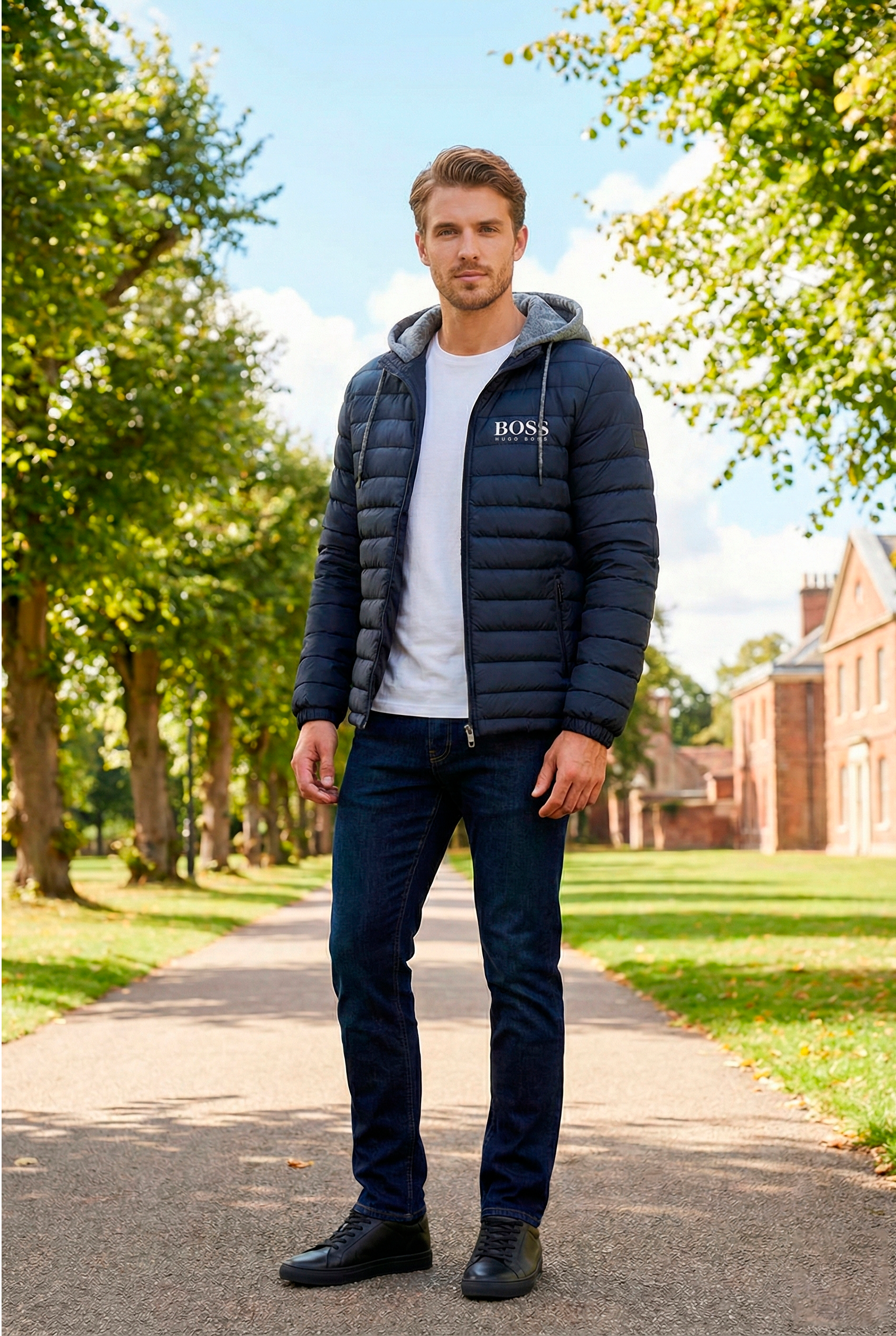 Hugo Boss Kurtka Puchowa – Wodoodporna