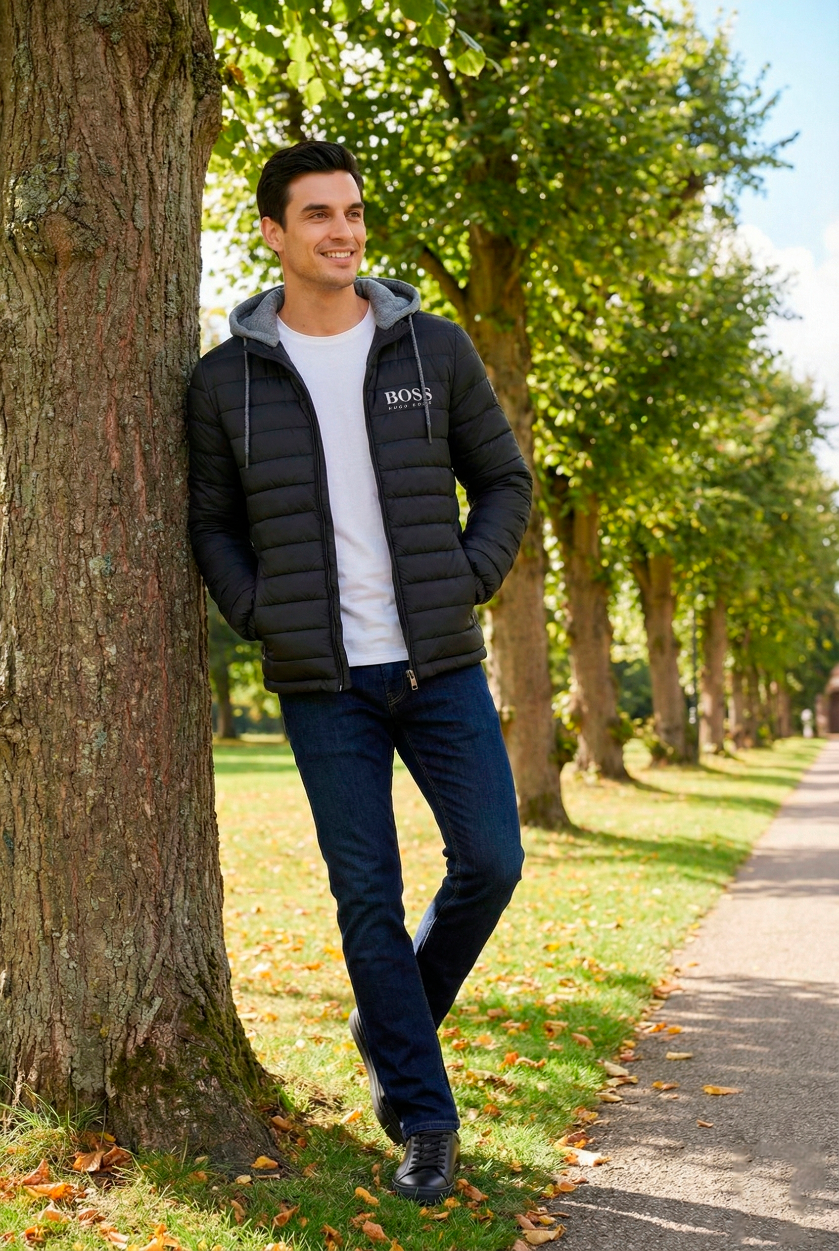 Hugo Boss Kurtka Puchowa – Wodoodporna